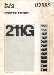 Singer 211G156 Service Manual