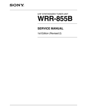 Sony WRR-855B Service Manual