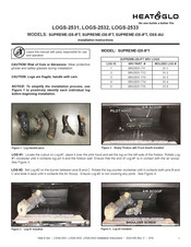 Heat & Glo SUPREME-I30-IFT Installation Instructions Manual