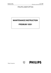 Philips PREMIUM 10501 Maintenance Instruction
