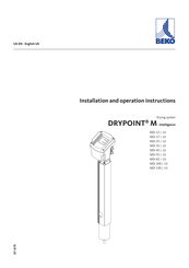 Beko MDi 71 Installation And Operation Instructions Manual