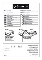 Mazda 4100-78-828A Installation Instruction