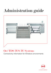 Canon Oce TCS Series Administration Manual