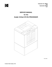 Kodak X-Omat 270 RA PROCESSOR Service Manual