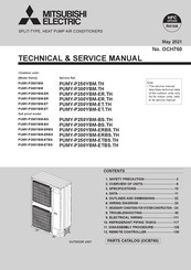 Mitsubishi Electric City Multi PUMY-P250YBM Technical & Service Manual