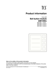 TCS AMI1090 Series Product Information