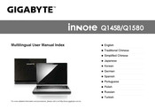 Gigabyte Q1580 User Manual