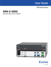Extron electronics XPA U 3502 User Manual