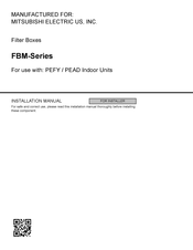 Mitsubishi Electric FBM2-3-A Installation Manual