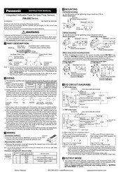 Panasonic FM-252-4(-P) Instruction Manual