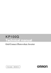 Omron KP100G Technical Manual