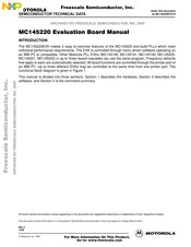 Motorola MC145220EVK Manual