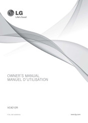LG VC4212R Owner's Manual