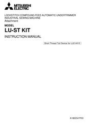 Mitsubishi Electric LU-ST KIT Instruction Manual