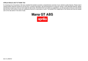 APRILIA Mana GT ABS 2012 Manual