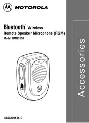 Motorola HMN3158 Manual