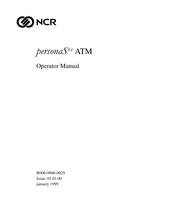 Ncr personaS84 ATM Operator's Manual