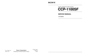 Sony CCP-1100SF Service Manual