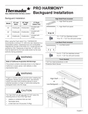 Thermador PA48GHSH Installation Manual