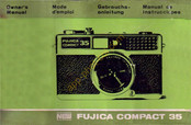 FujiFilm FUJICA COMPACT 35 Owner's Manual