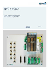 Bosch rexroth NYCe 4000 Instruction Manual