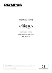 Olympus VISERA OTV-S7V Instructions Manual