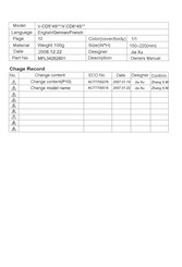 LG V-CD54S Series Quick Start Manual