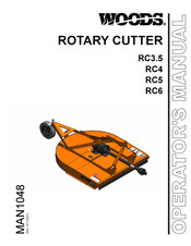 Woods RC4 Operator's Manual