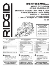RIDGID R8481 Operator's Manual