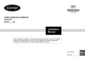 Carrier 0481CP Installation Manual