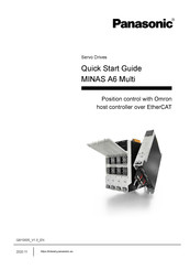 Panasonic MINAS A6 Multi Quick Start Manual
