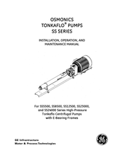 GE OSMONICS TONKAFLO SS12500 Series Installation, Operation And Maintenance Manual