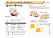 Canon Nippon Maru Assembly Instructions Manual