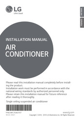 LG MFL70363707 Installation Manual