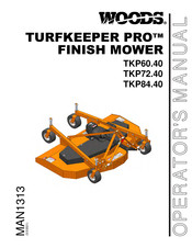 Woods TURFKEEPER PRO TKP60.40 Operator's Manual