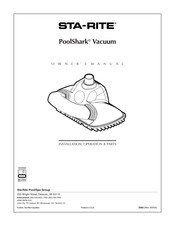 STA-RITE PoolShark GW7700 Owner's Manual