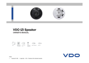VDO SIZI P1321-WH Owner's Manual