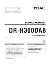 Teac DR-H300DAB Service Manual
