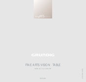 Grundig FINE ARTS VISION MFW 82-710/9 DPL/PIP User Manual