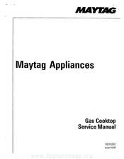 Maytag CG205 Service Manual