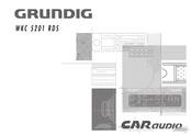 Grundig WKC 5201 RDS Operating Instructions Manual