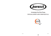 Jacuzzi JA50 Installation And User Manual