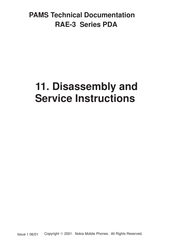 Nokia RAE-3 Series Disassembly And Service Instructions