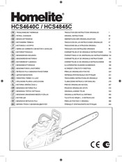 Homelite HCS4640C Original Instructions Manual