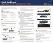 Symantec SV800 Quick Start Manual