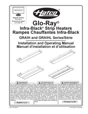 Hatco Glo-Ray Infra-Black GRAIH Series Installation And Operating Manual
