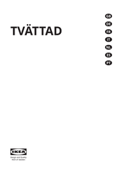 Ikea TVATTAD Manual