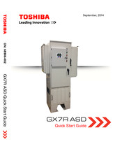 Toshiba GX7R ASD Quick Start Manual