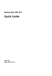Huawei Backup Box-B1 Quick Manual