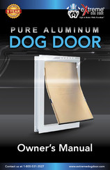 Extreme Networks Pure Aluminum Dog Door Owner's Manual